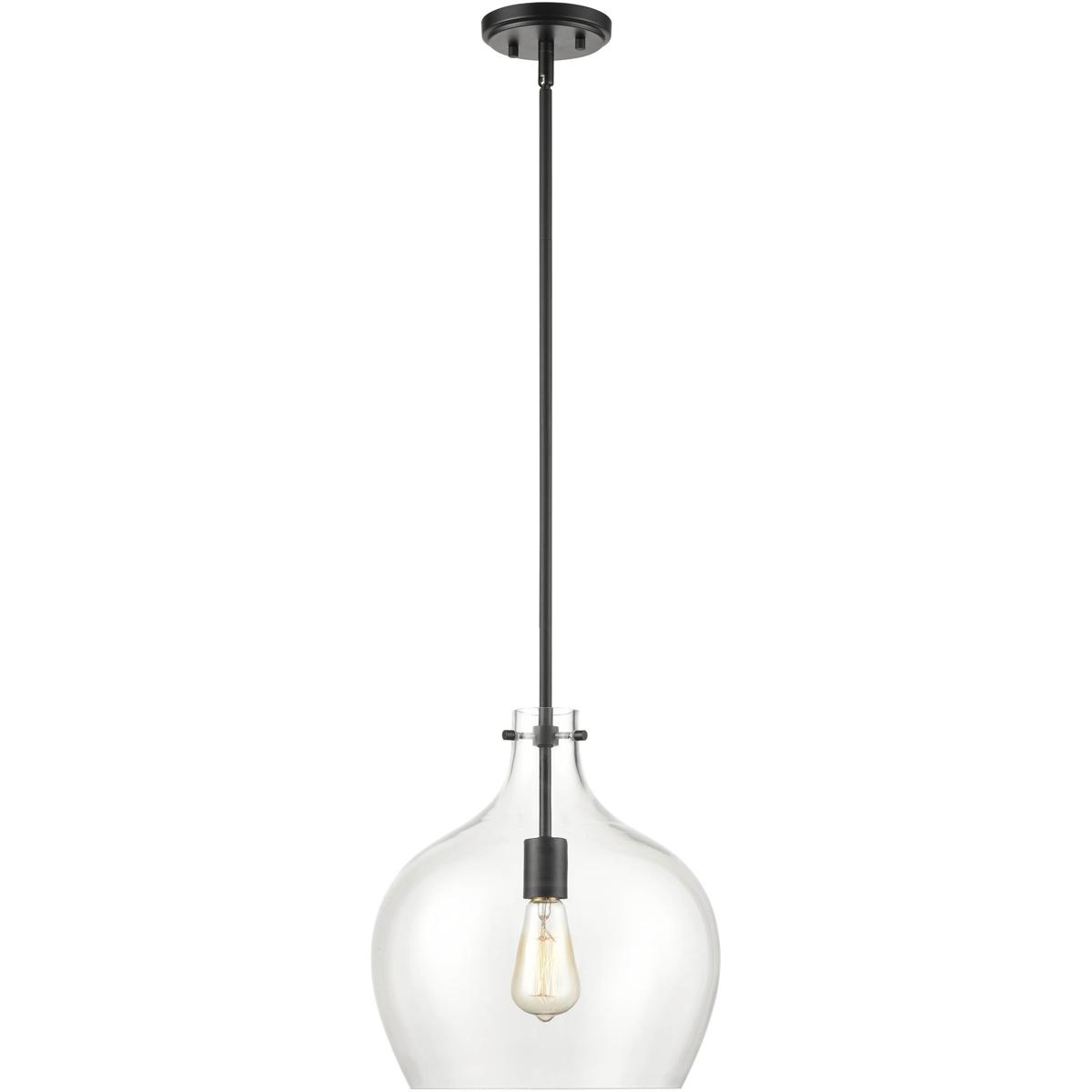 Millennium Lighting 2071-MB None 1 Light 13 inch Matte Black Pendant Ceiling Light